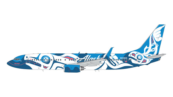 GeminiJets 1:200 Alaska Airlines Boeing 737-800 N559AS “Xáat 