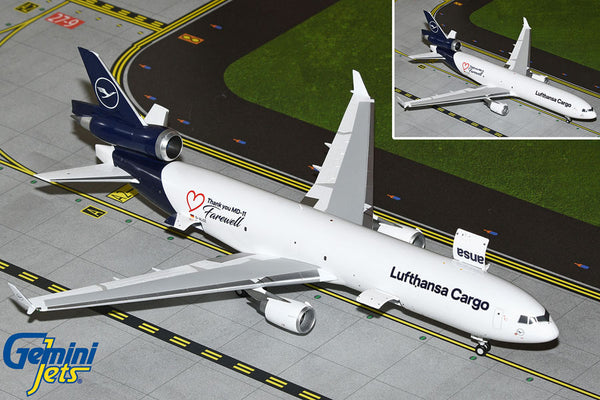 GeminiJets 1:200 Lufthansa Cargo McDonnell Douglas MD-11F D-ALCC 