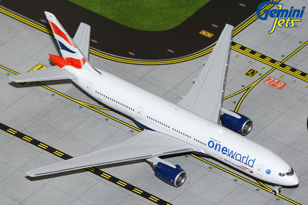 GeminiJets 1:400 British Airways Boeing 777-200ER G-YMMR (Oneworld