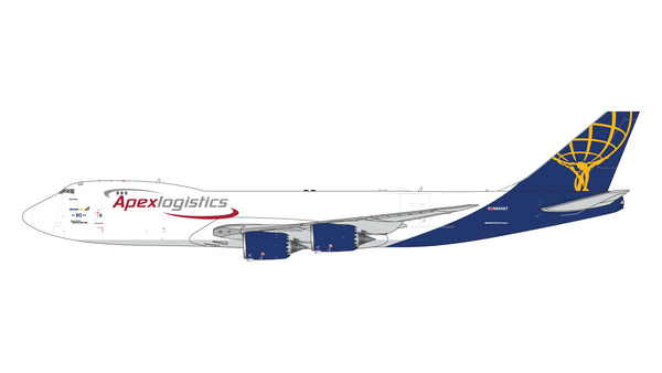GeminiJets 1:400 Atlas Air/Apex Logistics Boeing 747-8F N863GT 