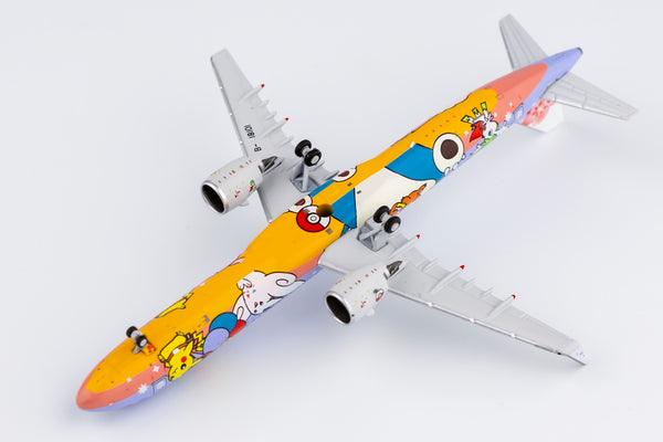 NG Models 1:400 China Airlines Airbus A321neo B-18101 (Pikachu Jet CI) 13063