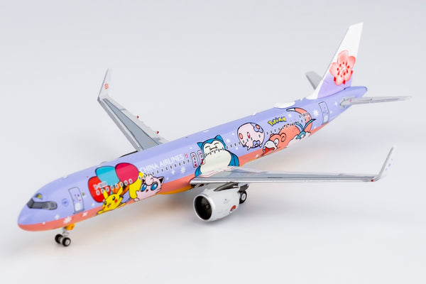 NG Models 1:400 China Airlines Airbus A321neo B-18101 (Pikachu Jet CI) 13063