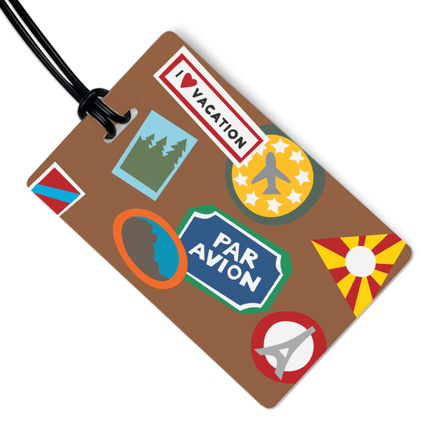 Permanent 2025 luggage tag